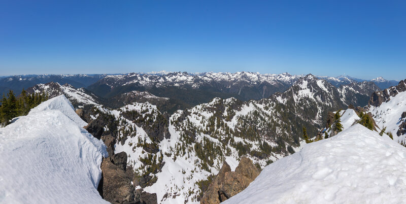 A view into the heart of Olympic National Park.