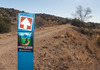 The San Vicente Creek Trail is part of the Great Divide mountain bike route.