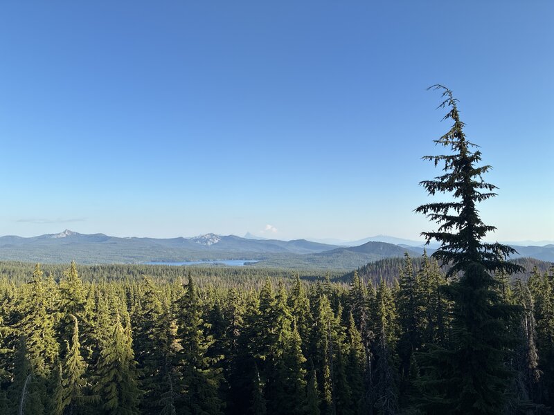 View from night one campsite.