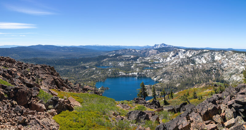 Long Lake from Mount Elwell.