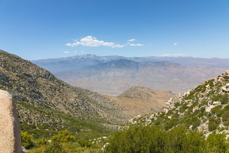 San Gorgonio Mountain in the distance