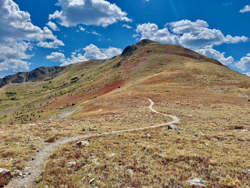 Just after Cottonwood Pass Peak.