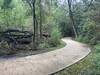 A good hike this trail goes in and out of woods and a subdivision it's a nice walk watch out for dog poo.