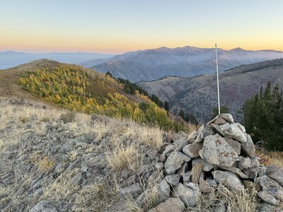 Temple Baldy Cairn
