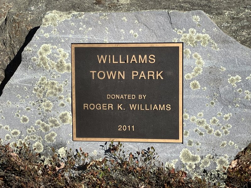 Williams Town Park.