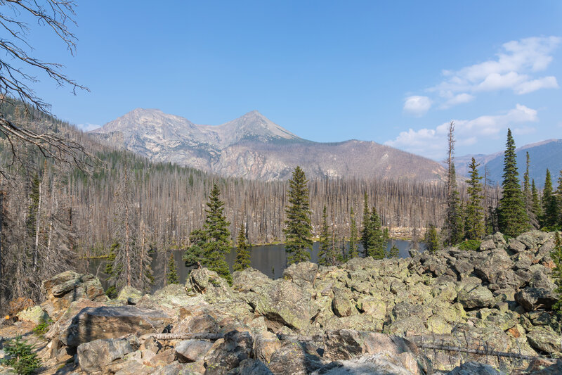 Approaching Fern Lake