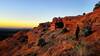 Robbers Roost at sunrise.