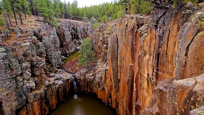 The Gold Pond near Sycamore Falls