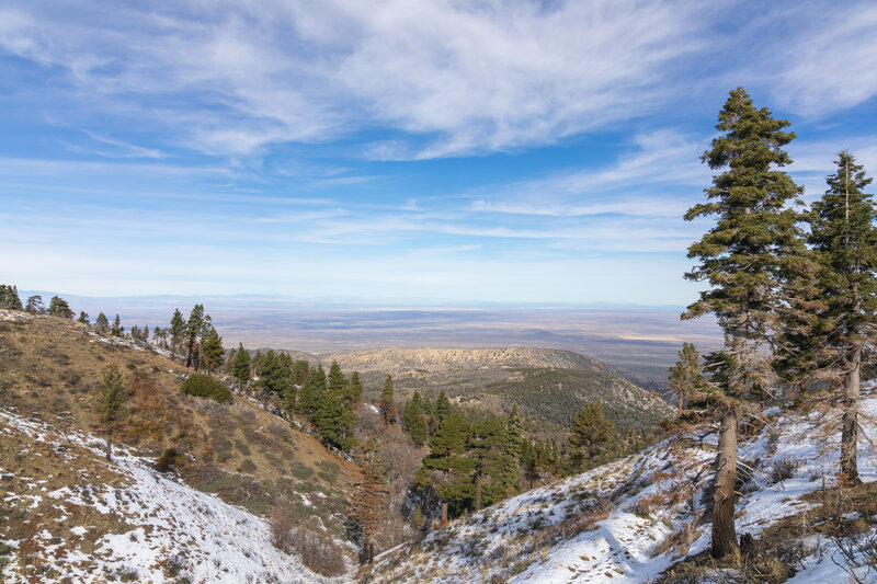 Desert views from Blue Ridge