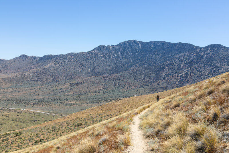 Approaching Freeman Canyon.