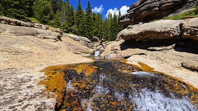 Upper section of Paradise Falls