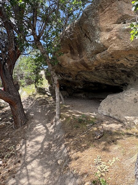 Turkey track cave