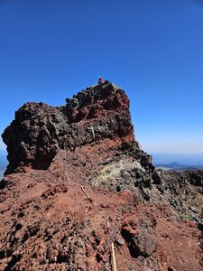 2nd Half of Catwalk, 4th Class Scrambling to the Summit