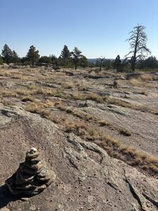 Many cairns