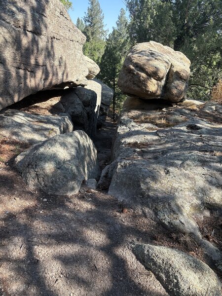 Drop down to Castlewood