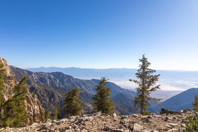 A first glimpse of the South Fork Ash Creek drainage.