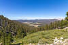 Big Whitney Meadow from the switchbacks to Cottonwood Pass.