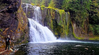 Upper Lewis River Falls